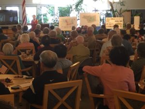 Residents at the kick-off meeting